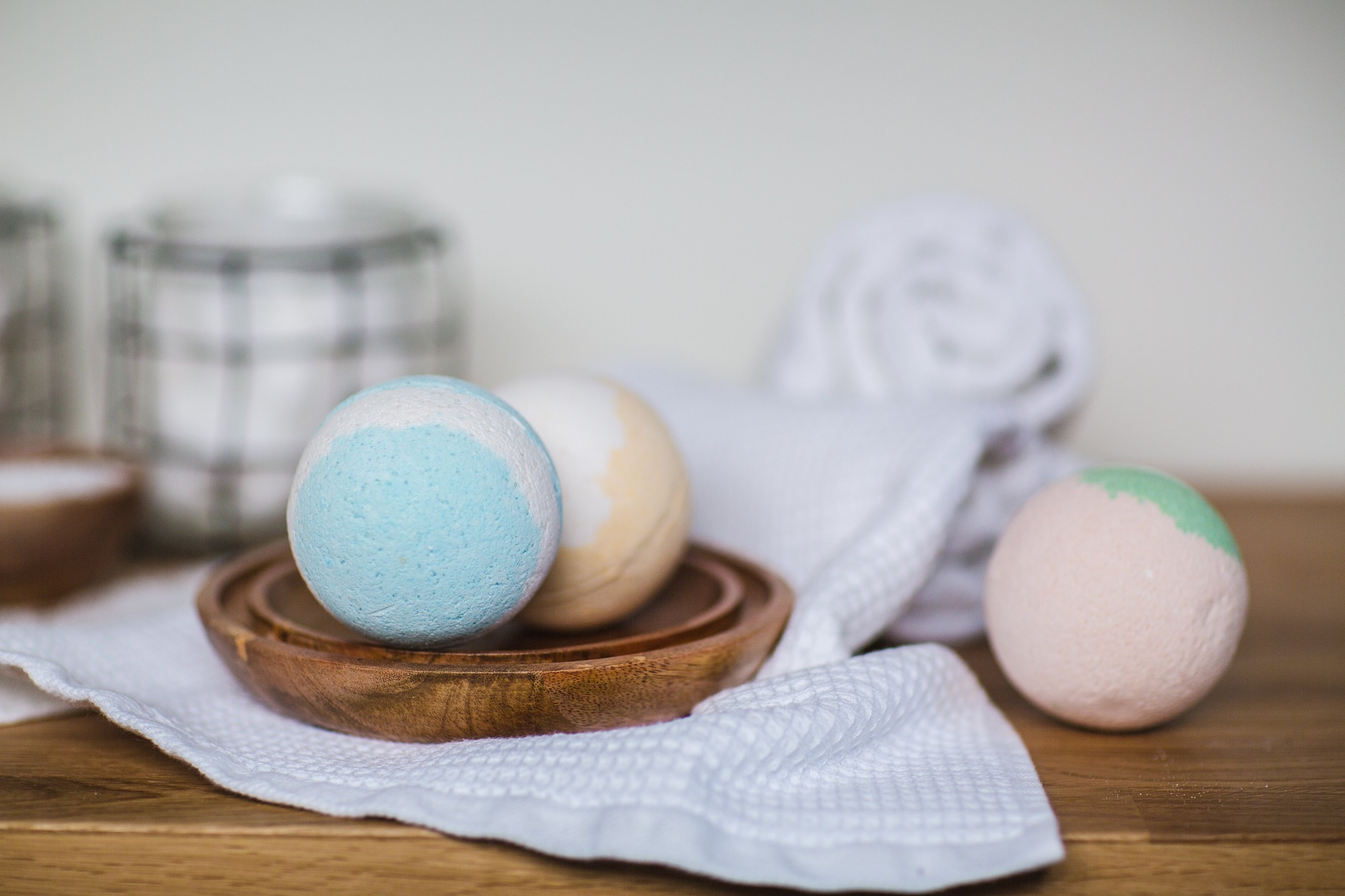 How to prepare bath balls yourself?